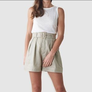 High waisted shorts